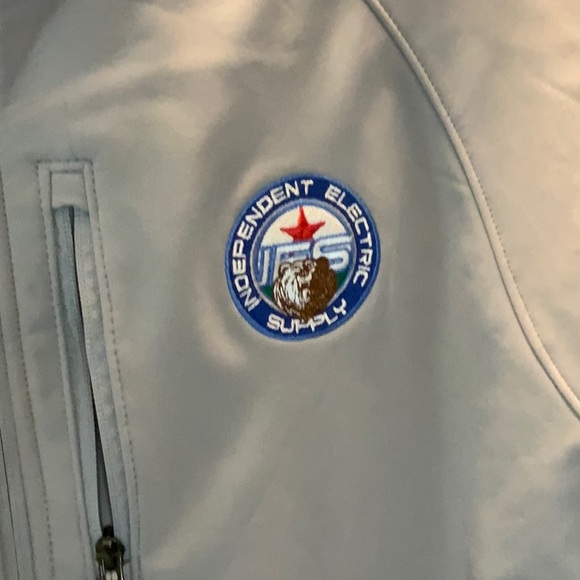 New - Landway: Men's Creme Softshell Jacket - Size XL, IES and Eaton Branded - Picture 6 of 7